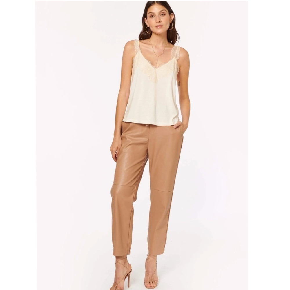 CAMI NYC Adene Vegan Leather Pant in Cortado